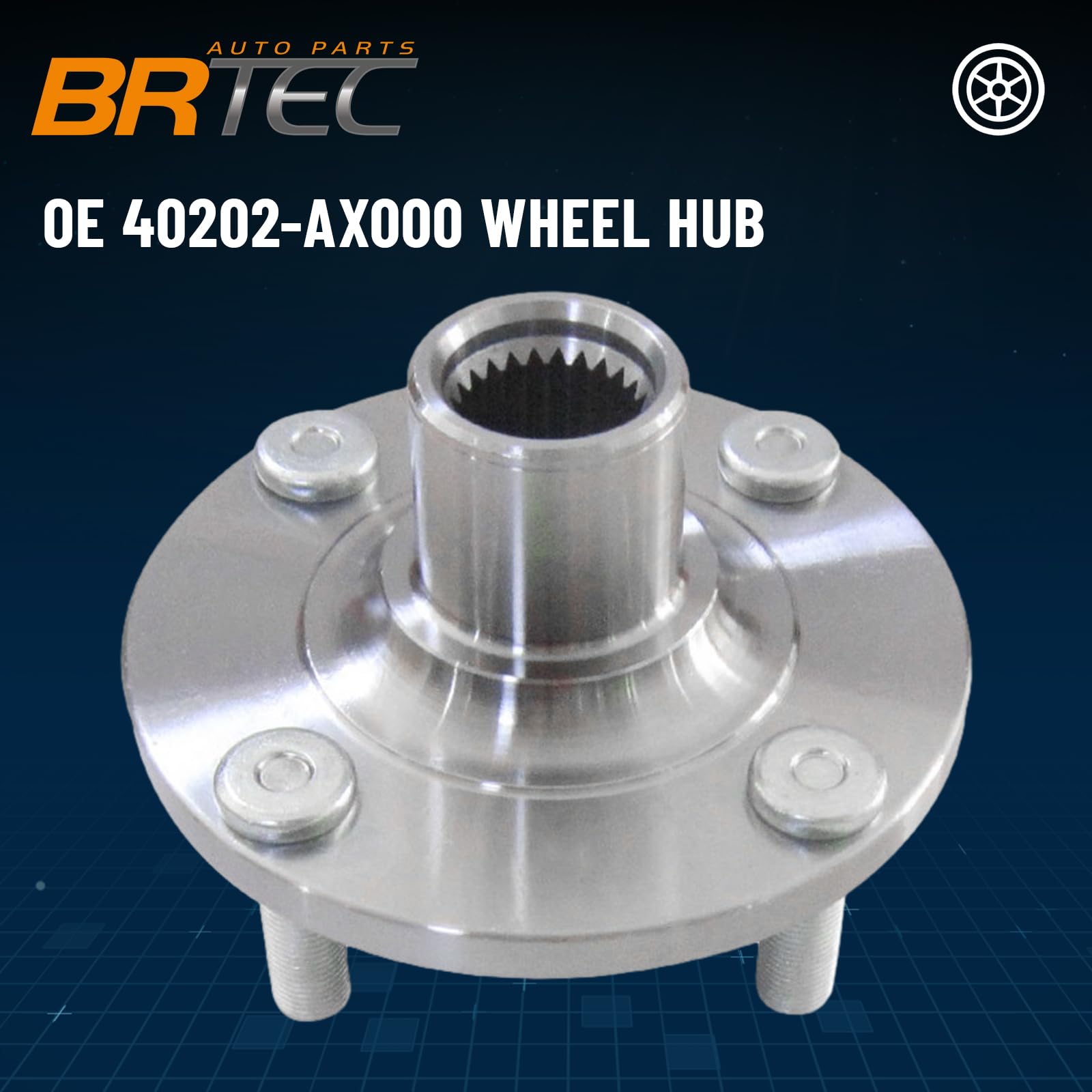①【kurukuruページ】 Amazon.co.jp: BRTEC 40202-AX000 フロント左右ホイールハブと