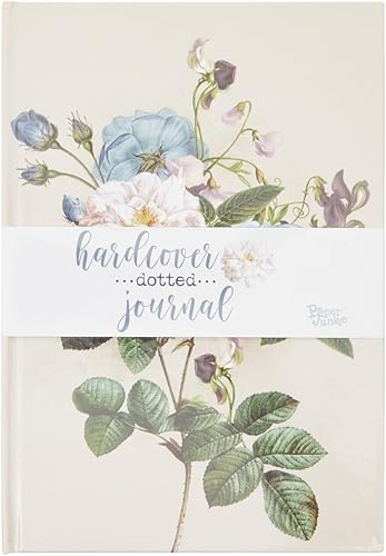 Miniatura 4 de Paper Junkie Cuaderno de tapa dura A5 con puntos para escribir, floral (diario punteado de 5.5 x 8 pulgadas, paquete de 2)