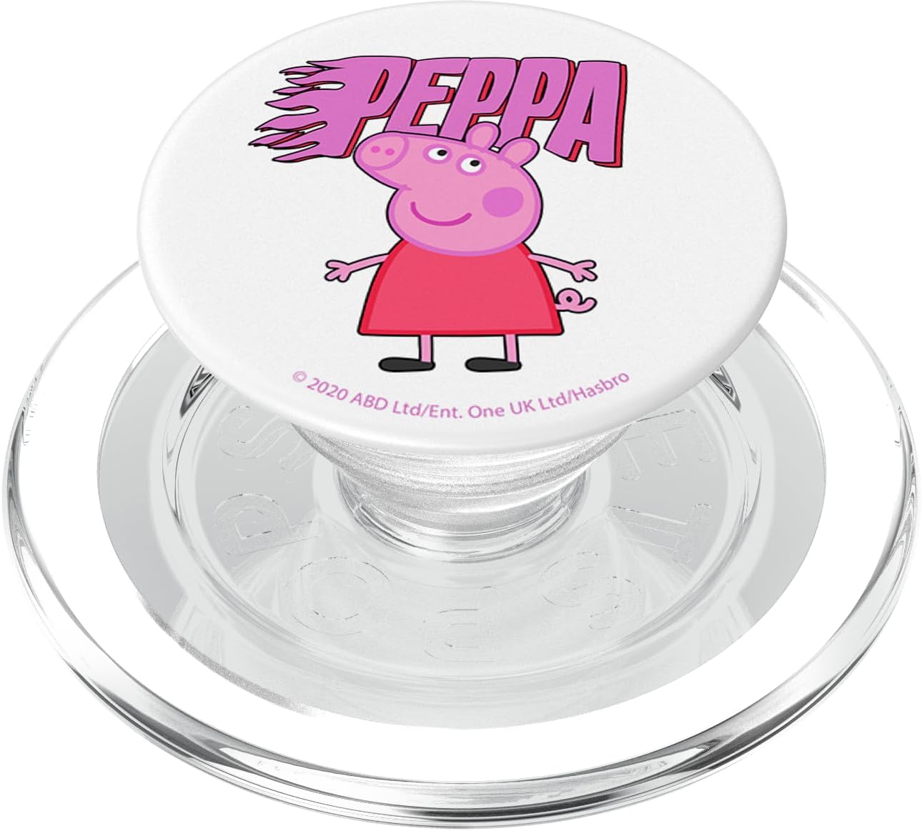 Peppa Pig Flame Logo PopSockets MagSafe PopGrip for iPhone