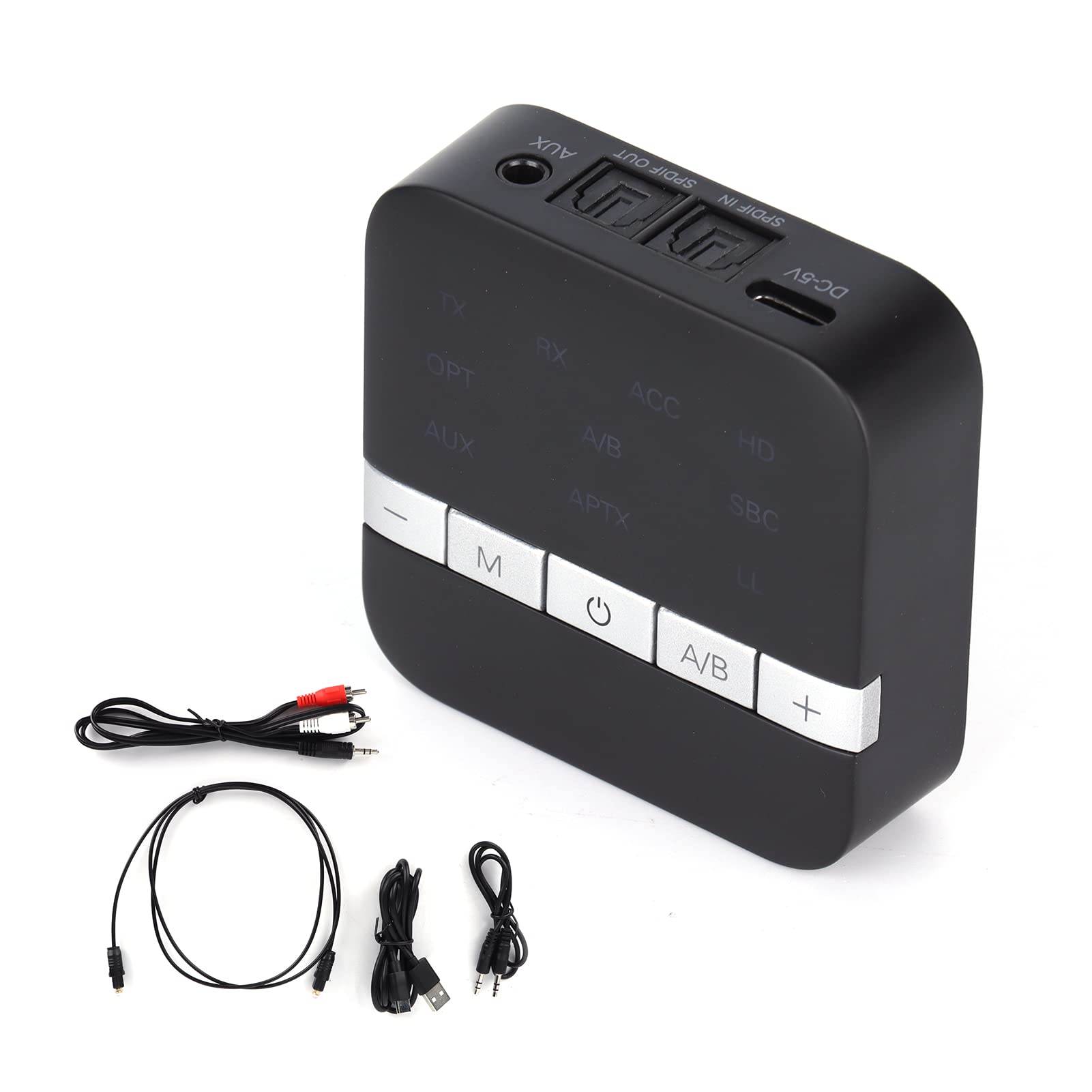 Bezprzewodowy Odbiornik Bluetooth 5.0 dla Entuzjastów Muzyki Kina Domowego Materiał ABS