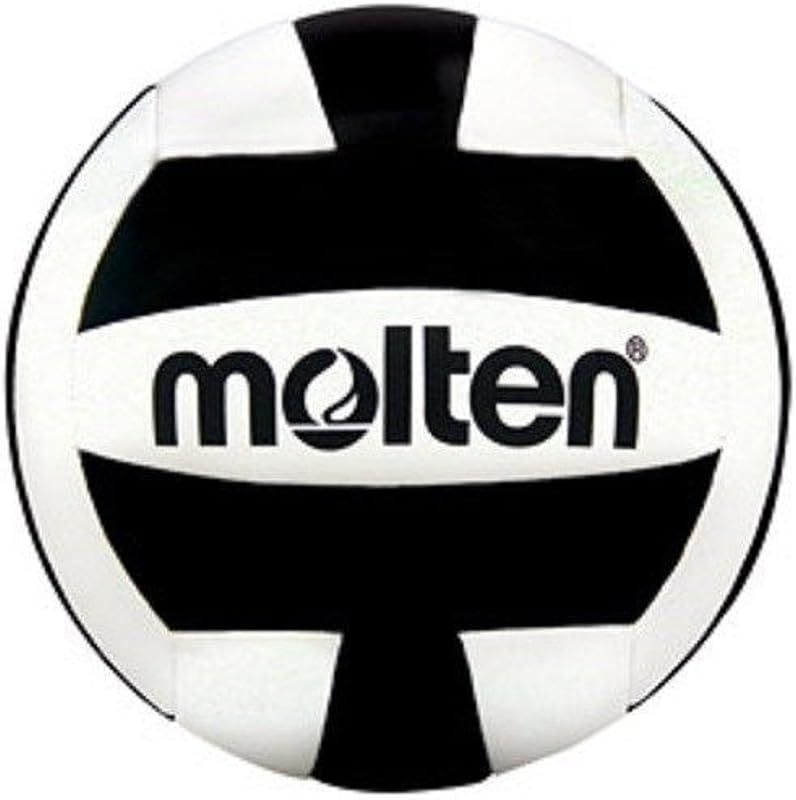 MS500-BLK Campamento Voleibol (Negro Blanco, Oficial)