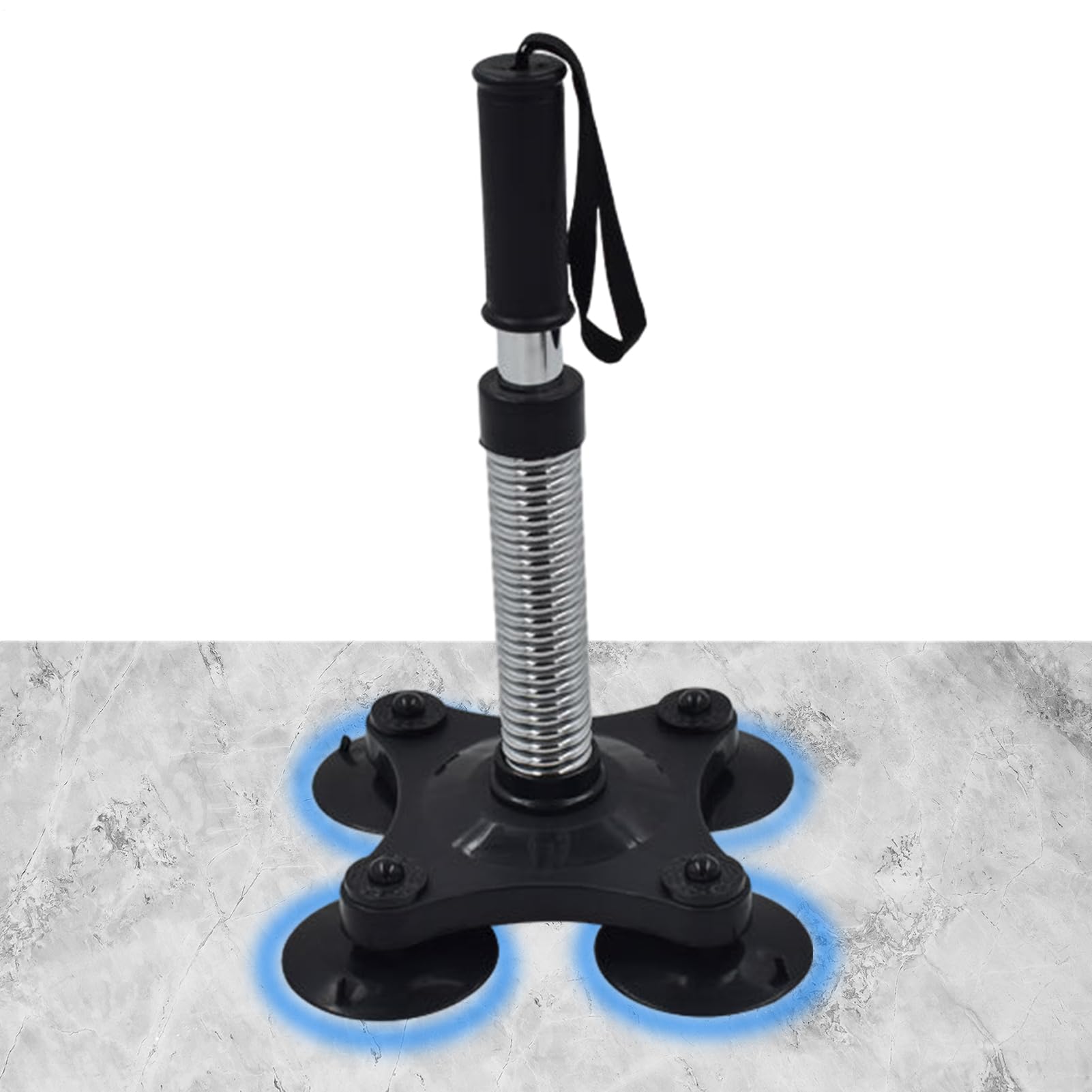 Entrenador estable para ejercitar los brazos, 14 x 8,5 pulgadas, fortalecimiento del antebrazo, con 4 ventosas para ejercitar los músculos de la muñeca