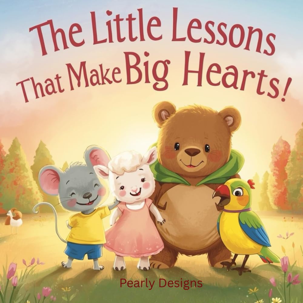 The Little Lessons That Make Big Hearts: A Heartwarming Bedtime Story About Kindness, Sharing, Courage, and Confidence for Kids Ages 4–7 (Big Lessons for Little Learners)