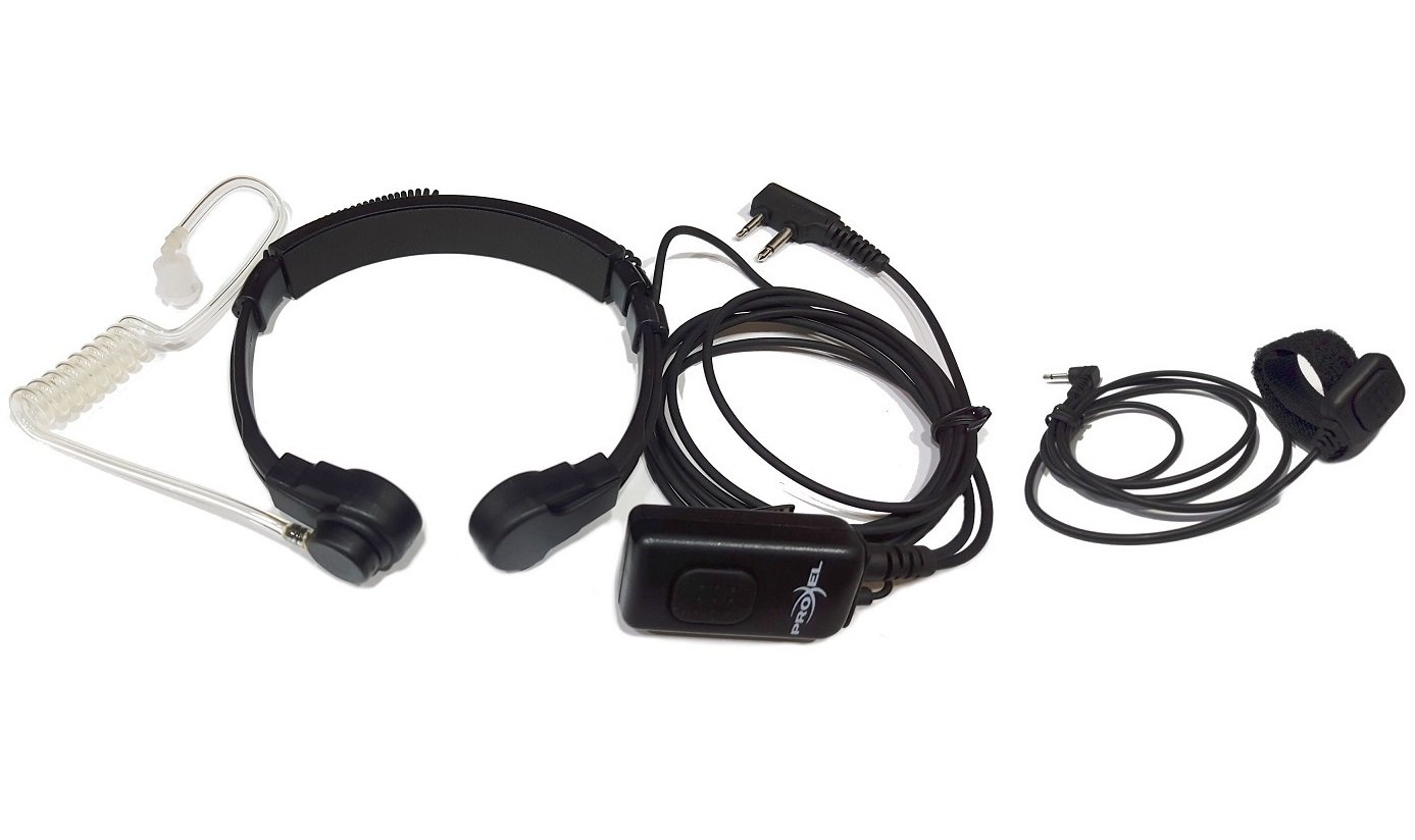 X-19-G7 LARINGOFONO CON PTT PER MIDLAND/ALAN G9/G8/G7/G6 INTEK 5050 MAXON SL25/55
