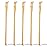 Renook 5 PCS Wooden Bamboo Back Scratcher, 16.5 Inch Long Handle Back Scratchers, 100% Natural Bamboo Back Scratchers for Adults Men Women,Father\'s Day Gift