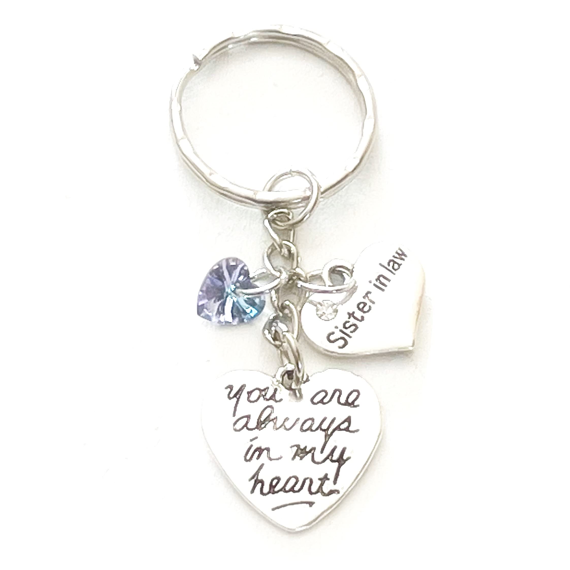 Hanalea Island Jewelry Co.Loyal Brave True Mulan Silver Charm Keychain Accessory | Merchandise for Women