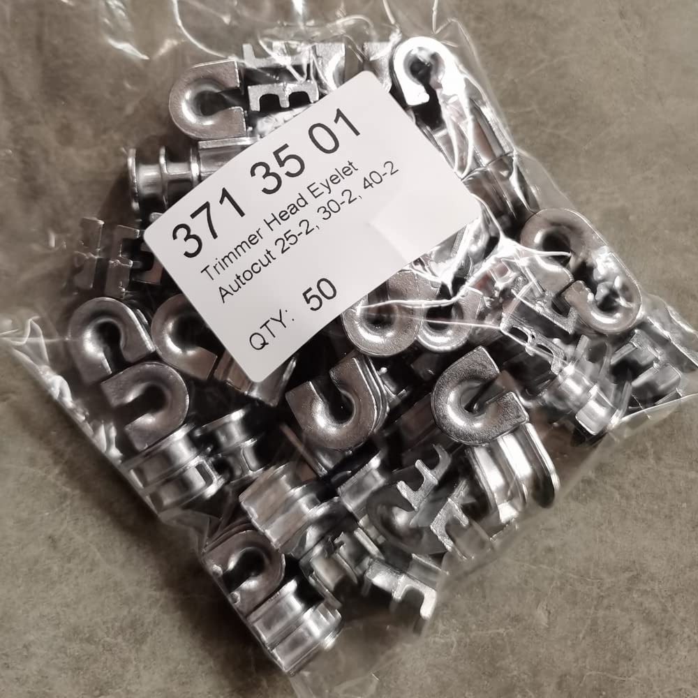 Luxuypon 50 Pieces Trimmer Head Eyelet Compatible with Auto Cut 25-2 30-2 40-2 40-4 4003 713 8301 40037138301