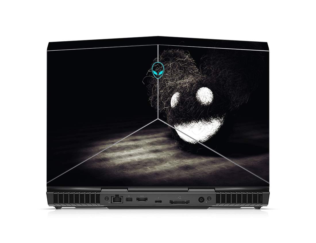GADGETS WRAP Printed Vinyl Top Only Skin Sticker Decal for Alienware 17 inch - Morning Mist Flowers Field Nature