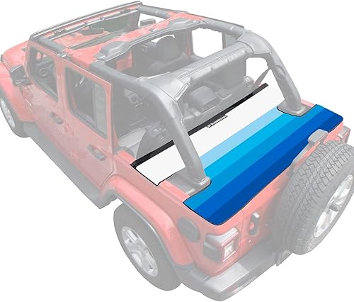 Miniatura 1 de Shadeidea Wrangler JL - Cubierta Tonneau para Jeep JLU de 4 puertas (2018-actual), cubierta de carga de vinilo para maletero trasero, Robicon Sahara