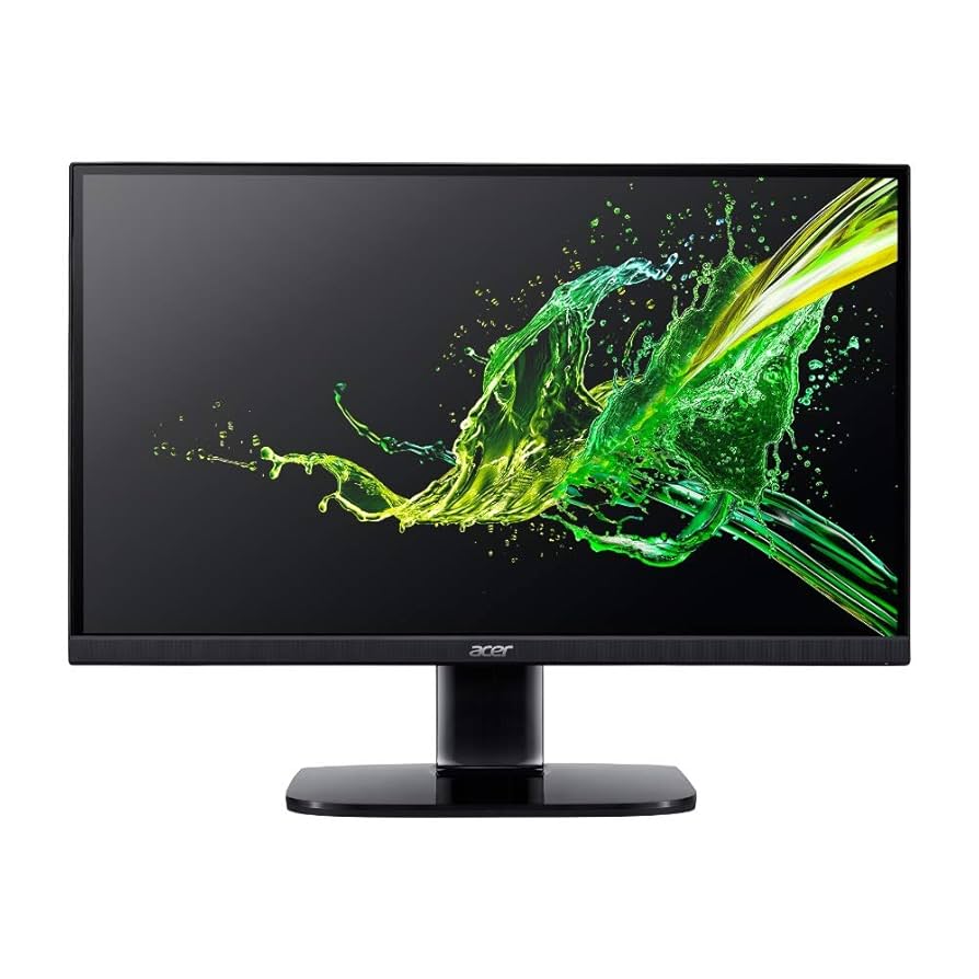 PCモニター Acer KA242Y 23.8インチ FULLHD ACER Monitor KA242Y FHD 1ms 75Hz 23.8' ZeroFrame FreeSync