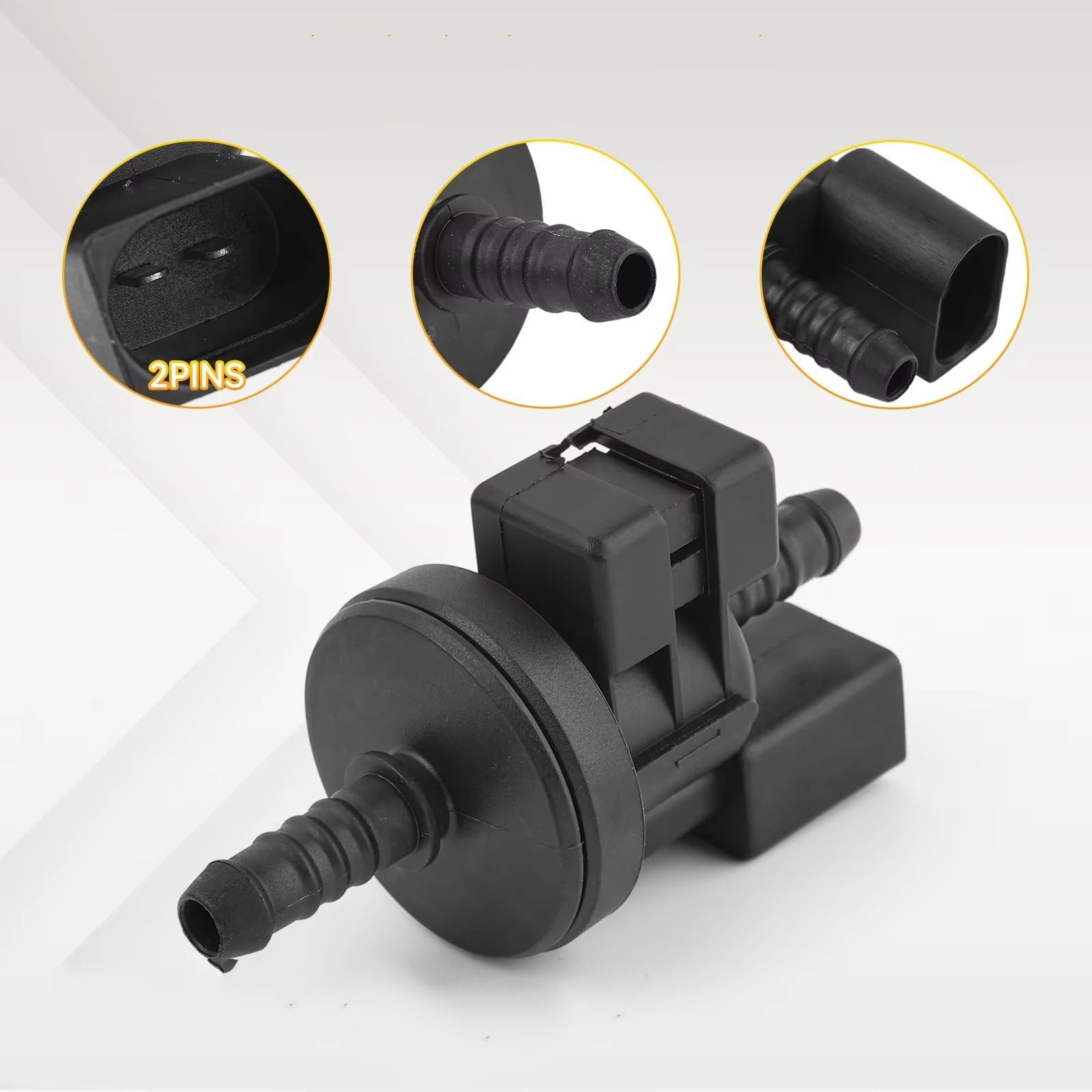 Auto Elettrovalvola Compatibile Con Rs5 2013-2016 Per S5 2008-2012 Per S6 2007-2011 1 Pz Valvola Di Spurgo Del Contenitore Del Vapore Di Controllo Dello Spurgo 06E906517A