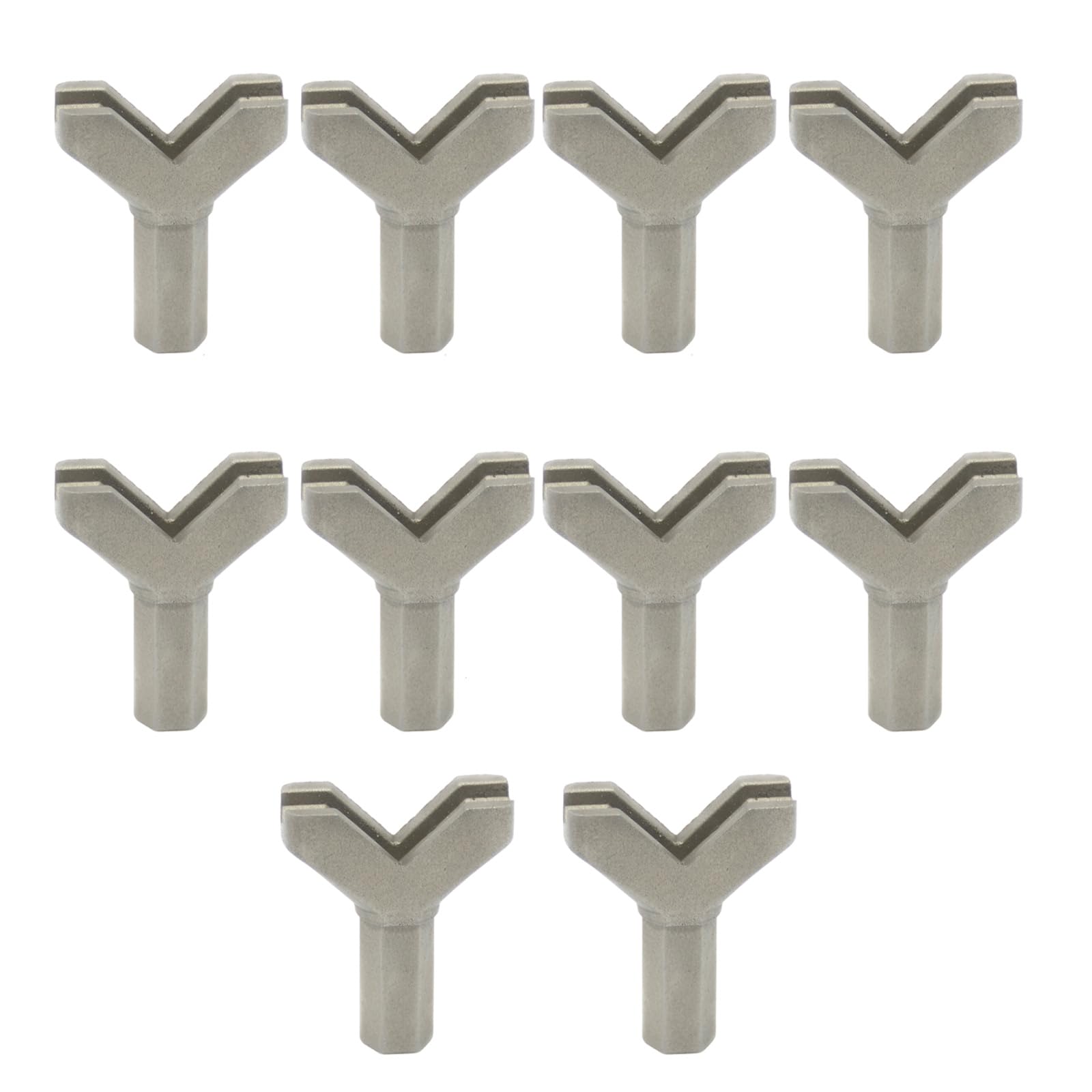 Jtqyfi 10Pcs Y Shaped Cup Hook Driver Frame Point Drill Bit Mug Hangers Hook Drill Bit Cup Hangers For Kitchen Under Cabinet