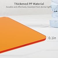 Vista 5 de Annhua Protector de ojos para placa de protección dental, protector de ojos para luz de curado, visera para dentista, ayudante y paciente, de mano