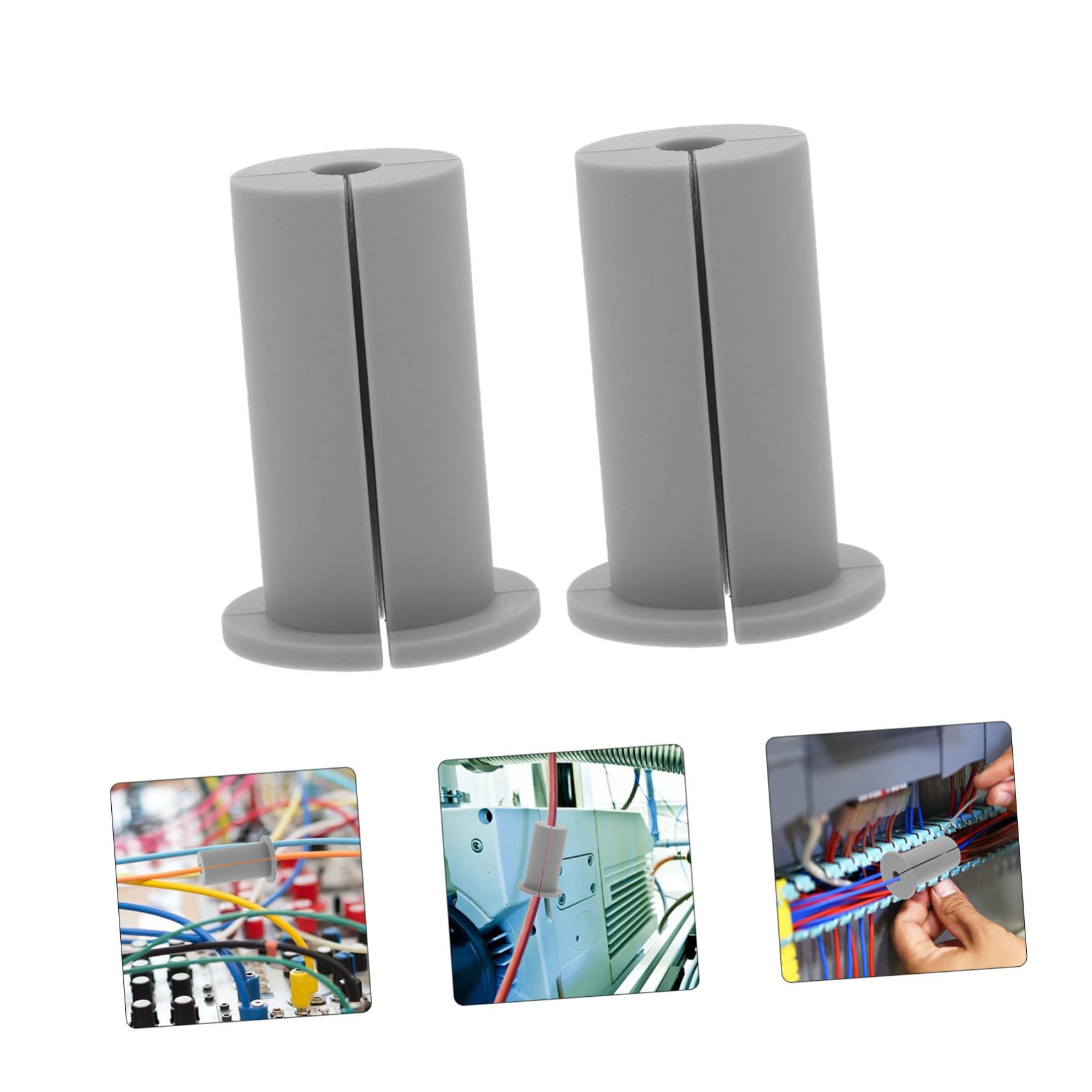 OSALADI 8stücke Grommet Für Kabelschutz Kabelschlauch Für Wanddurchführungen Langlebig Und Flexibel Für -Kabel