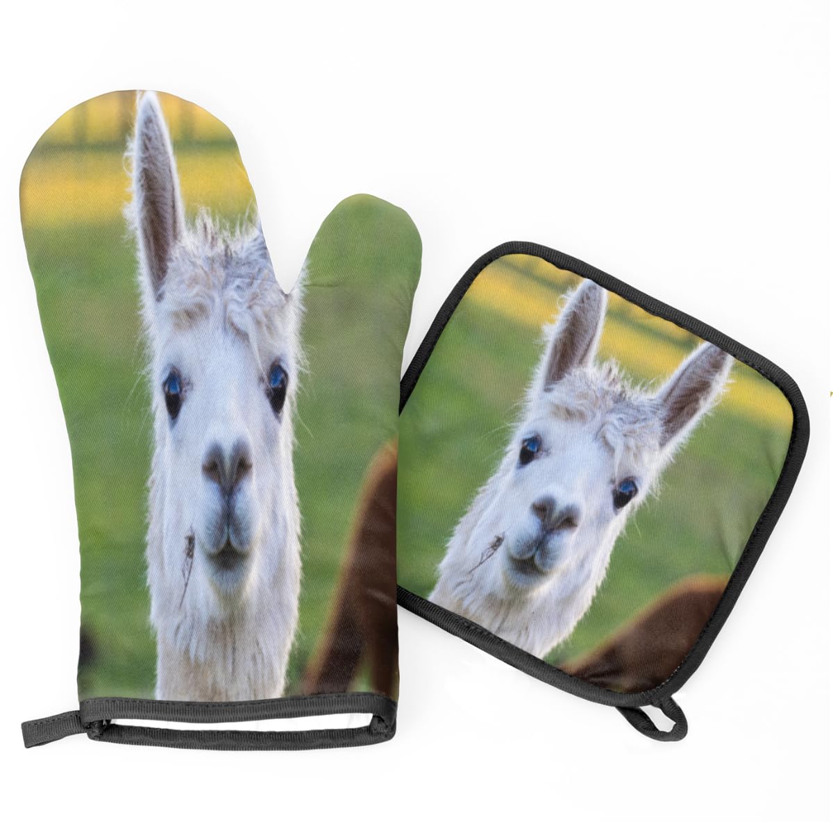 alpaca fur mittens