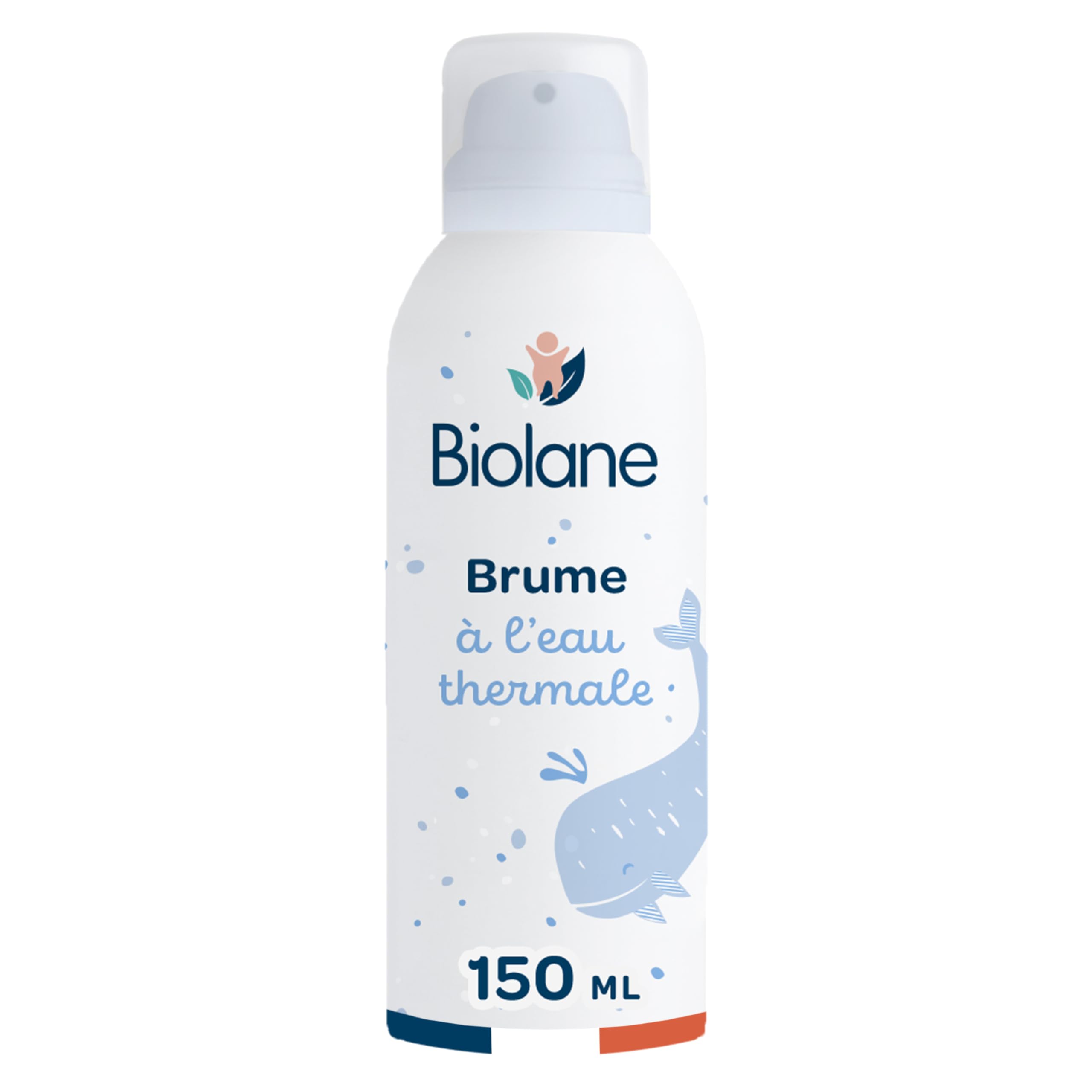 BIOLANE - Nebbia con acqua termale - Lenisce, rinfresca, idrata - Viso e Corpo - Formula 100% di origine naturale - Fin dalla nascita - Dermatologicamente testata - 150ml - Made in France