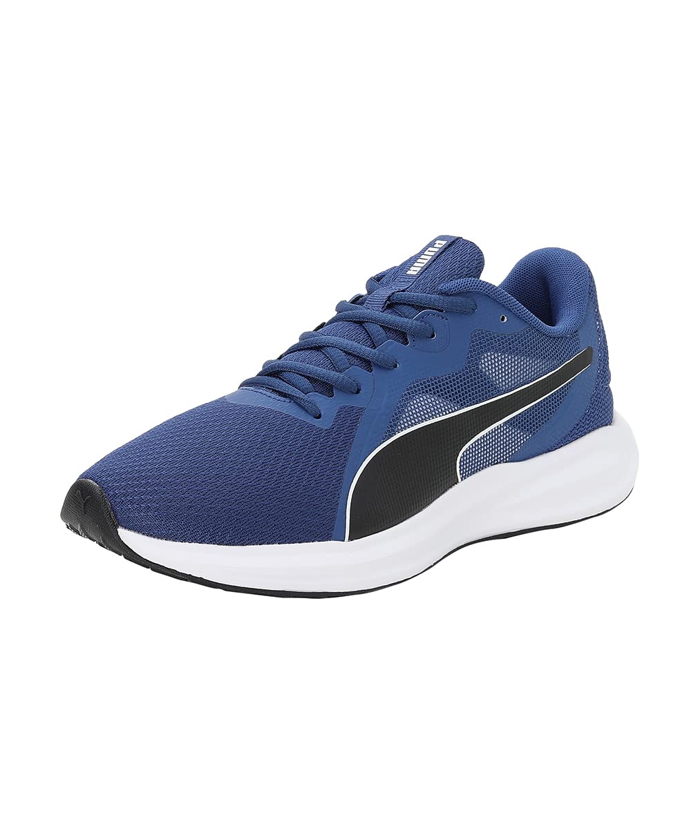 Puma Unisex-Child Twitch Runner Jr Blazing Blue-Black-White Running Shoe - 4 UK (384537) (B09L5LLRXR) Amazon Price History, Amazon Price Tracker