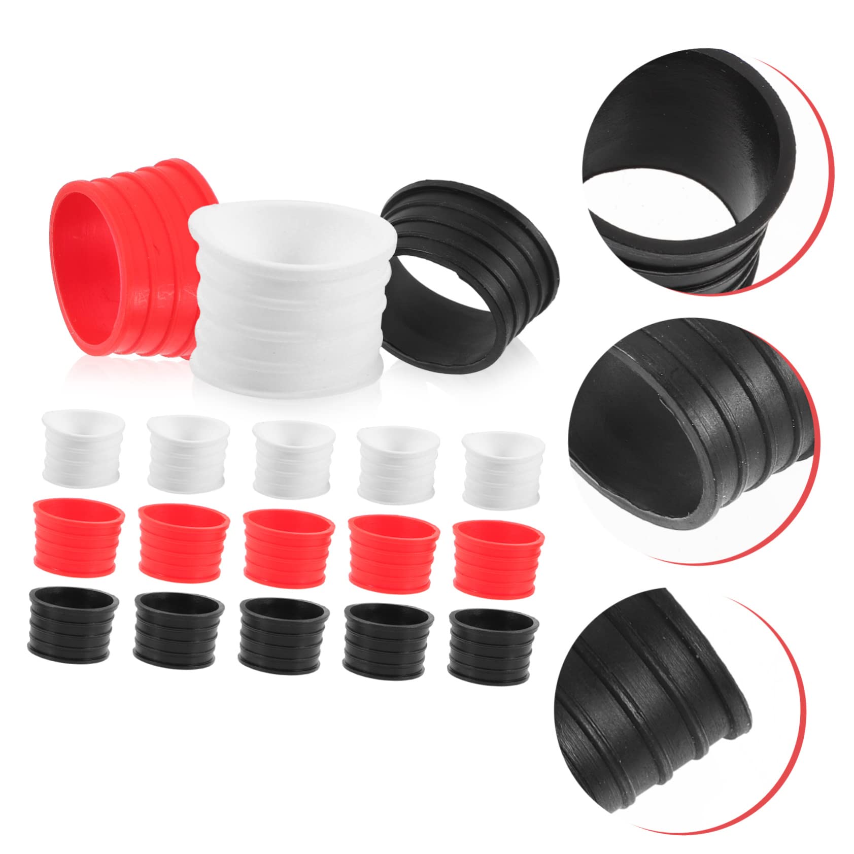 TOYANDONA Agarre Antideslizante Profesional para Raquetas De Protector De Grip para Tenis Y Bádminton Material De Durable Y Flexible