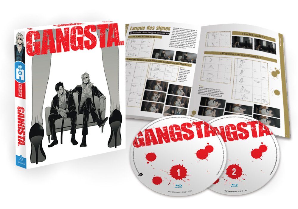 Gangsta. Intégrale Blu-ray con audio premium y animación sin censura