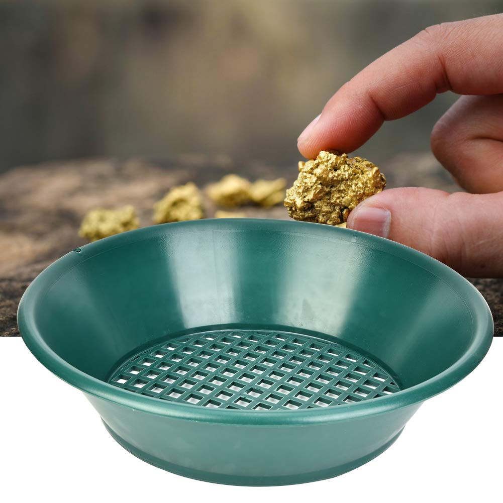 Snufeve6 Sieb für Prospektionsmaschensieb, traditionelles Goldwaschwerkzeug Goldwasch-Klassifizierer für die Bergbauerkennung