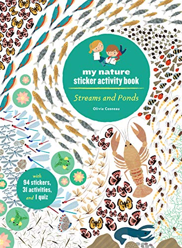 Portada de Streams And Ponds - My Nature Sticker Activity Book