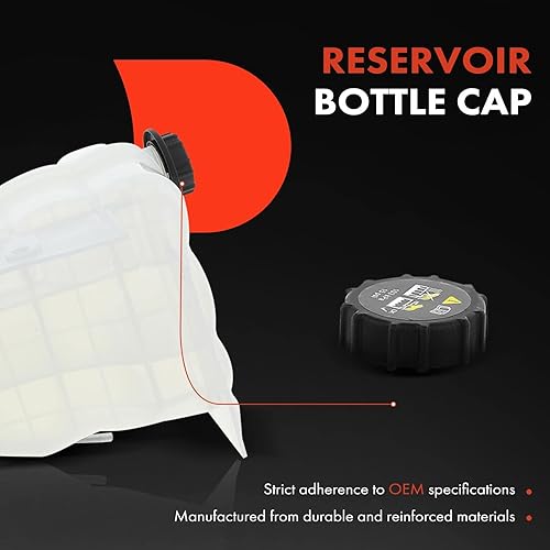 Miniatura 3 de A-Premium Tanque de depósito de recuperación de desbordamiento de refrigerante del motor wtapa Compatible con International Harvester 9100i SBA