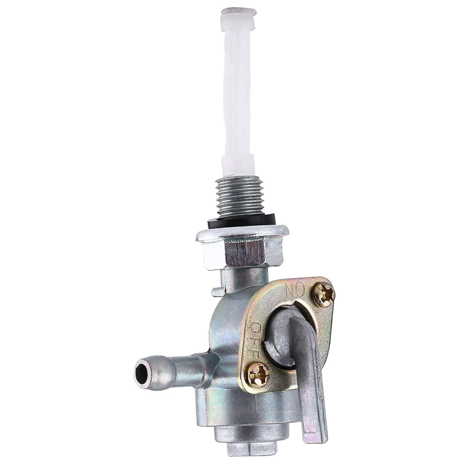 Gas Tank, Fuel Switch, Pump, Oil Tank Tap, Tap M10 X 1.25, On/Off Control for Replacement Metal and Plastic Barbed Hose