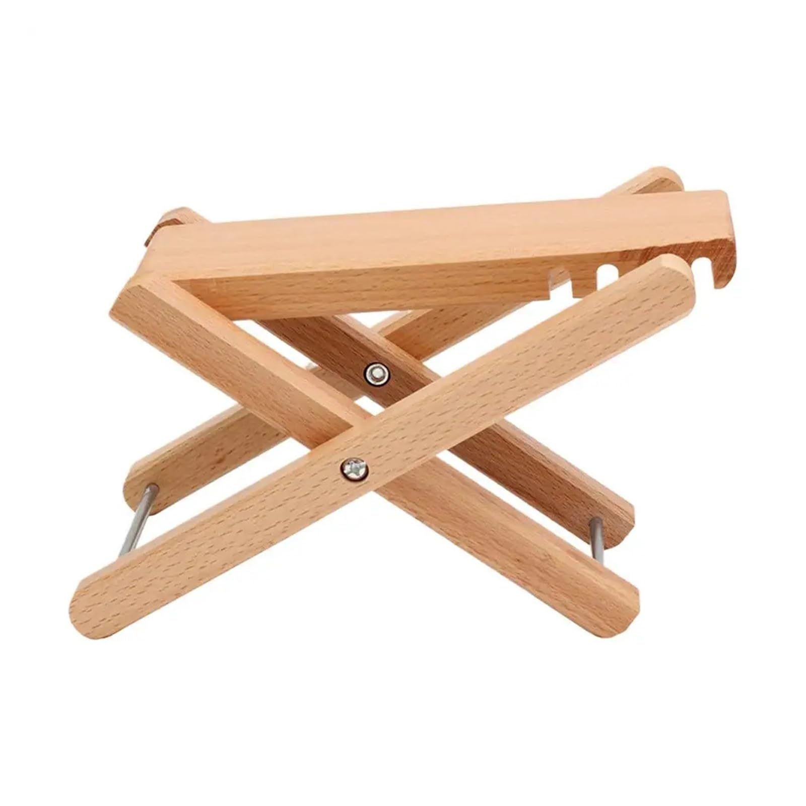 Verstellbarer Gitarren-Fußhocker Aus Holz – Ergonomische Beinstütze
