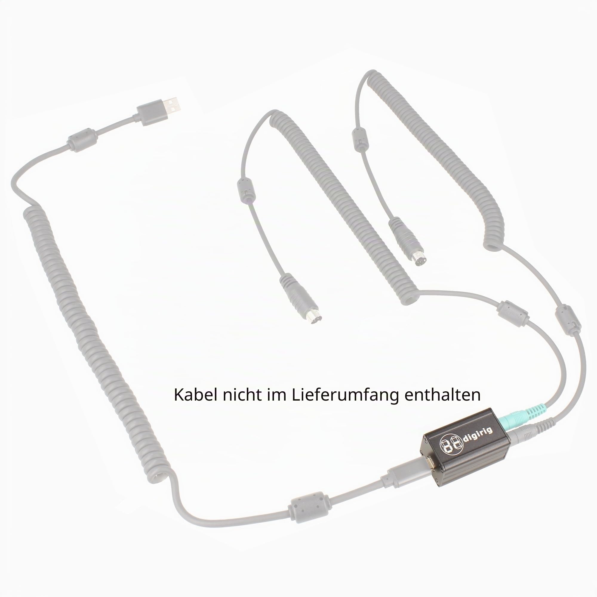 DIGIRIG Mobile | Revolutionäres Digital-Interface für Amateurfunk | Kompatibel mit Yaesu FT-8xx Xiegu, HTs - Logic Levels (Default)