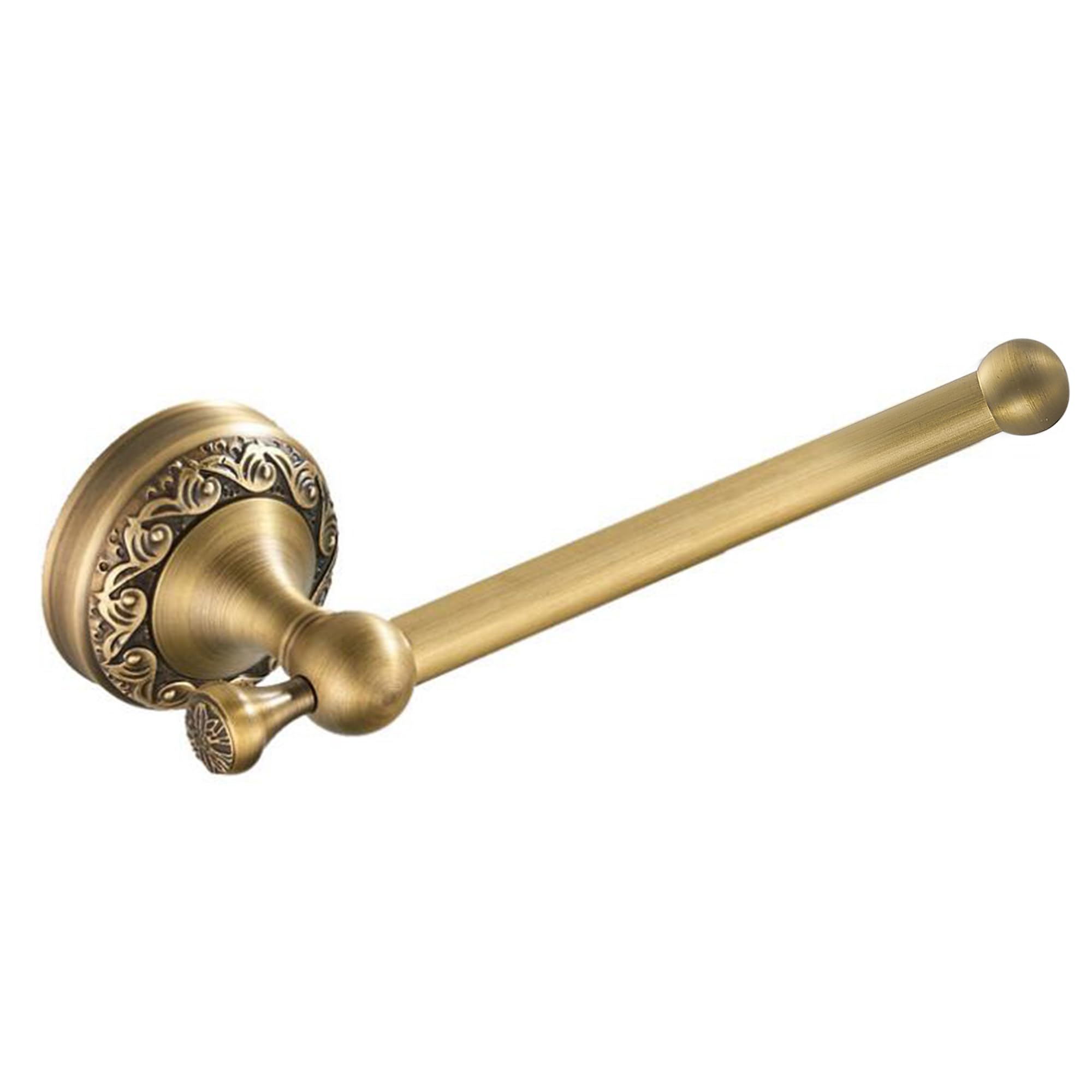 Toilet Paper Holder, Bathroom Toilet Paper Roll Holder Antique Bronze Brass Wall Mounted Bathroom Hardware Accessories,Pattern Carving Design