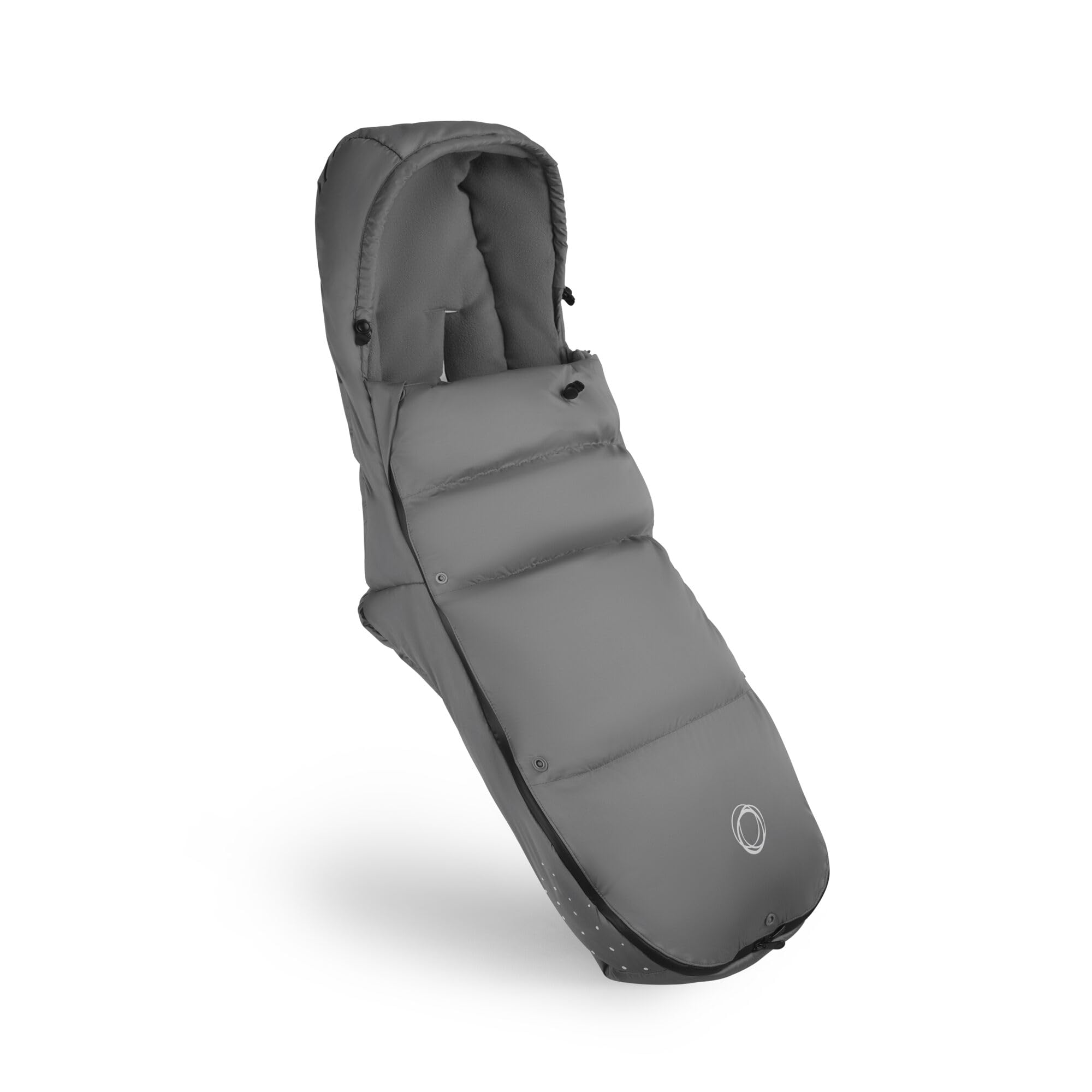 Bugaboo Performance Winter Footmuff–Thermolite® Insulated, Water-Repellent Stroller Footmuff with Removable Insert, Adjustable Hood, Reflective