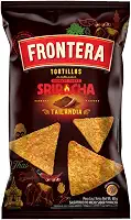 Frontera Salgadinho Tortilha de Milho Picante Forte Sriracha Tailândia 68g