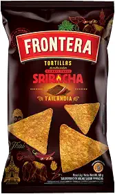 Frontera Salgadinho Tortilha de Milho Picante Forte Sriracha Tailândia 68g