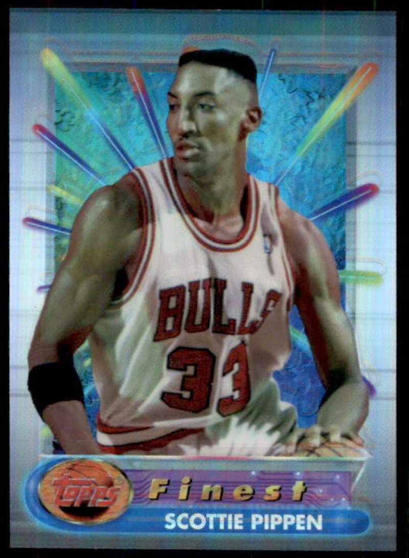 Amazon.com: Scottie Pippen Card 1994-95 Finest Refractors #75 - Unsigned  Basketball Cards : Collectibles & Fine Art