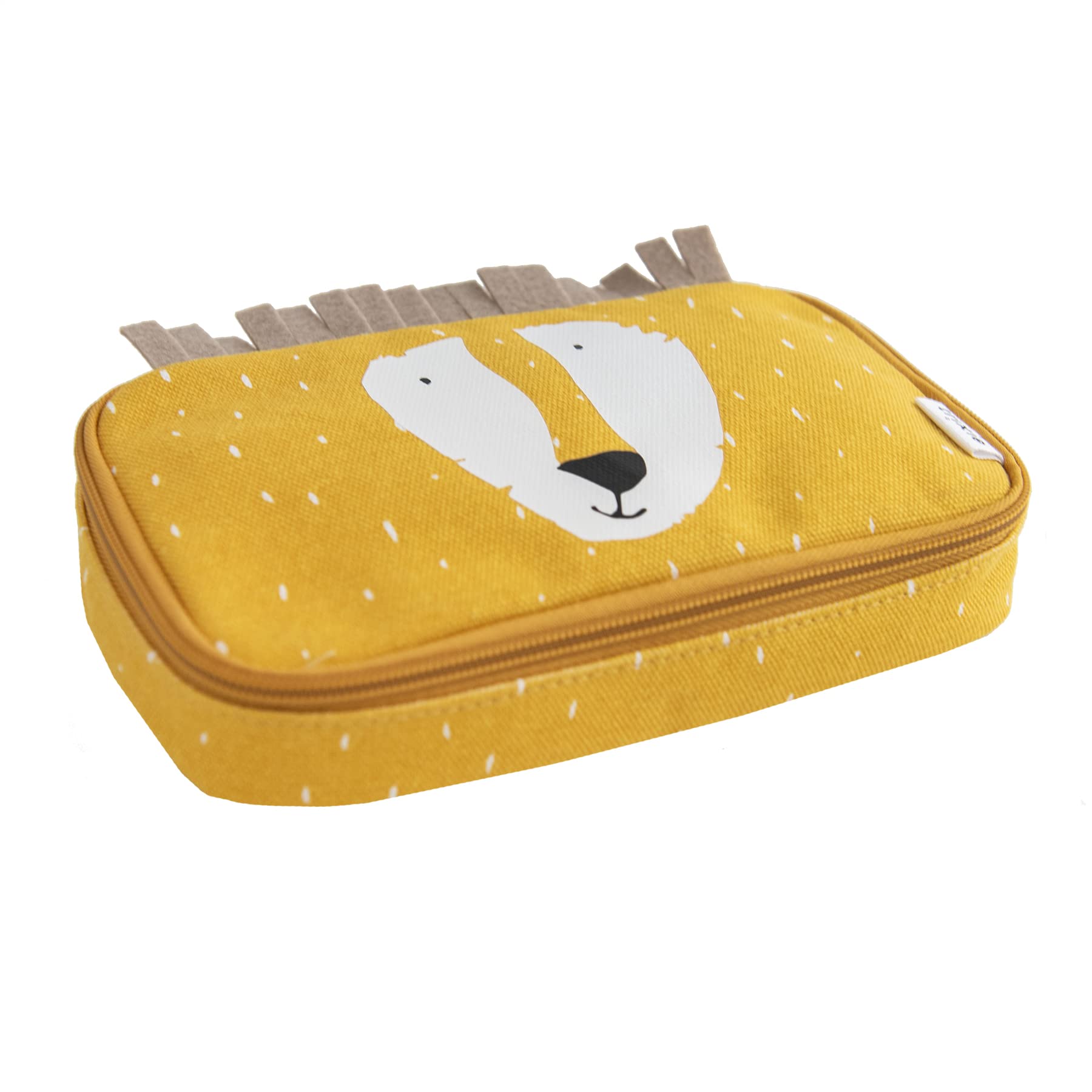 Trixie - Trousse Scolaire à Crayons Rectangulaire pour Enfants - Mr. Lion