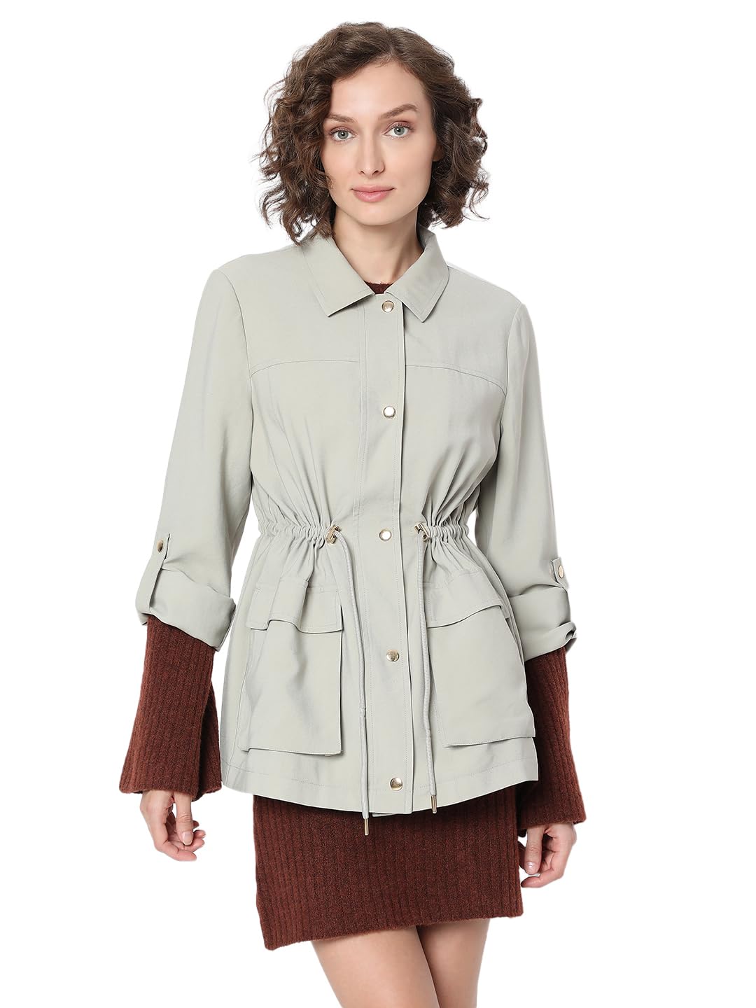 vero moda Women's' A-Line Coat-picture-30