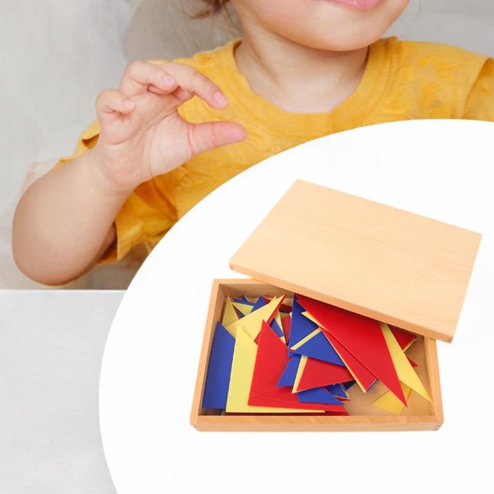 Colcolo Montessori-Lernmaterial zur Grammatik, Grammatiklern-Adjektiv-Übungsspiel, Sprachentwicklungsmaterialien für die Vorschule