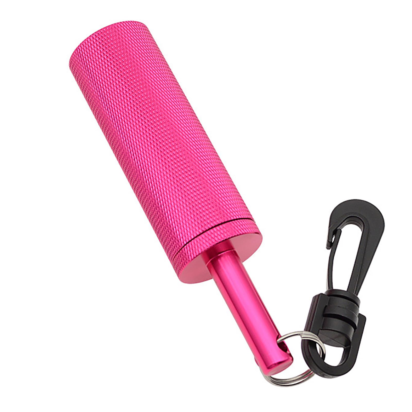 WYYHAA Scuba Diving Stick, Aluminum Alloy Diving Rattle, 360° Diving Pointer with Clip for Underwater Shaker Noise Maker Snorkeling,Pink