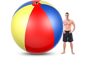 Jumbo Inflatable Giant Beach Ball - A Sun-Kissed Splash of Fun!
