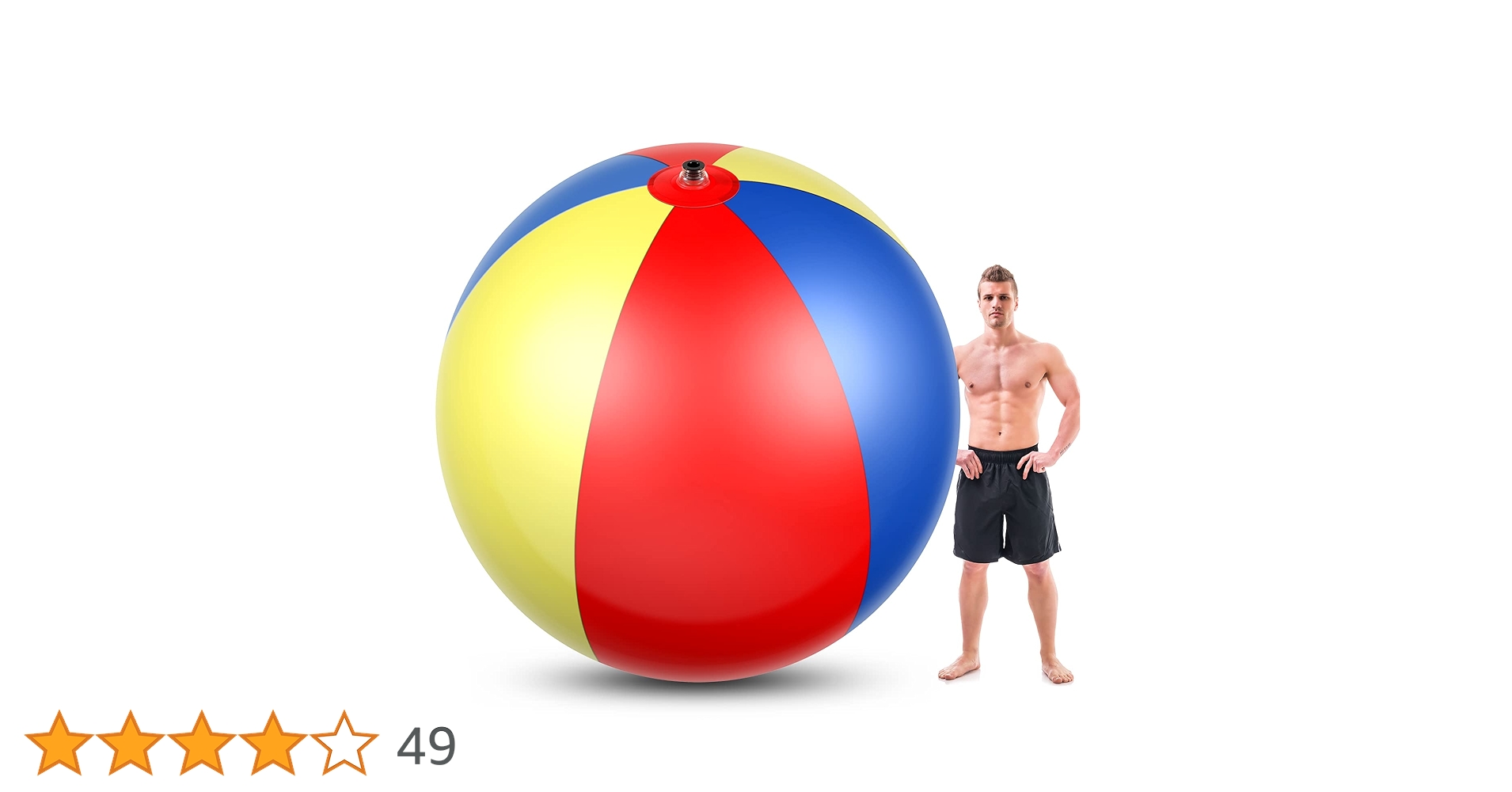 Amazon.co.jp: 78インチ ジャイアントビーチボール ジャンボ