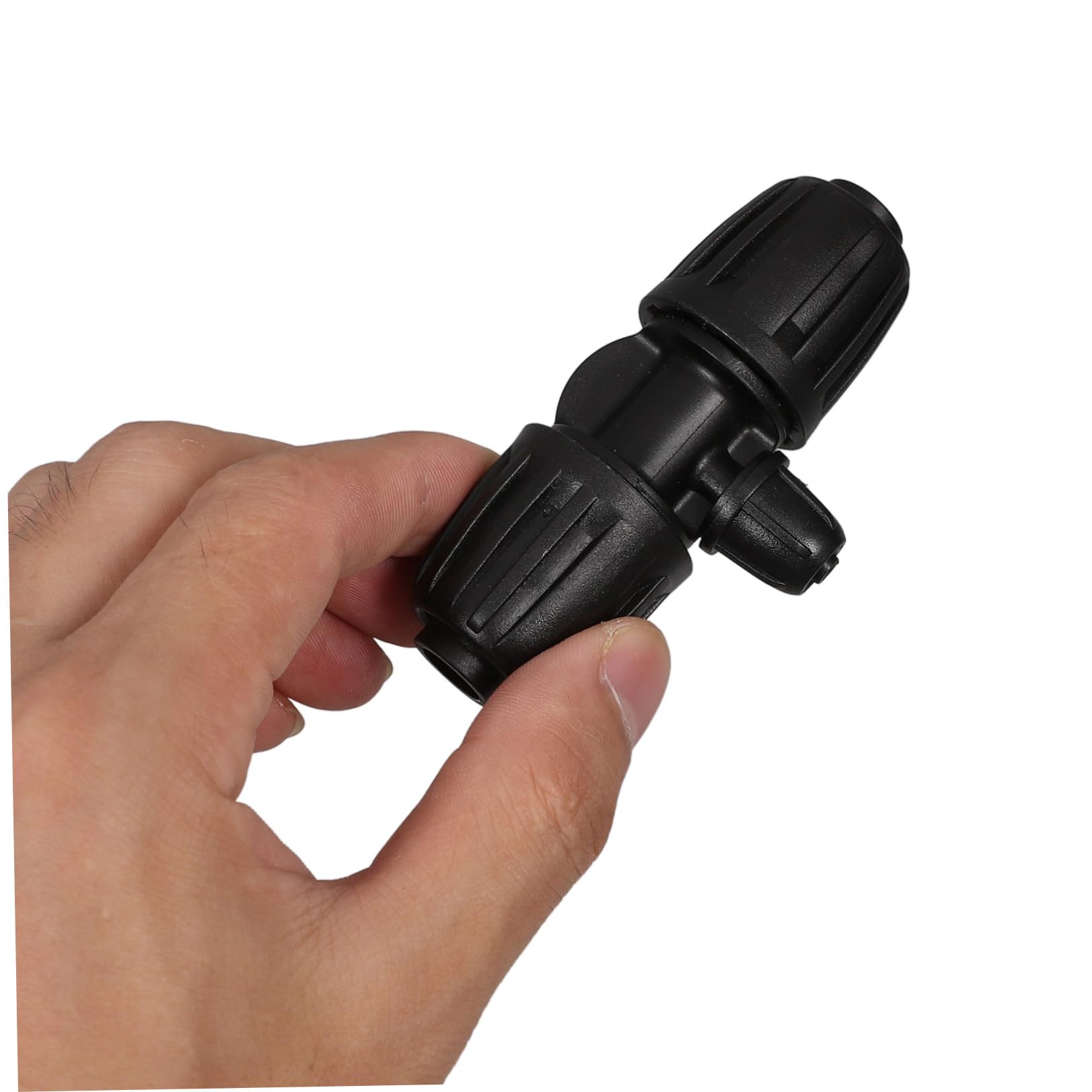YARNOW Raccordi a T per Irrigazione a Goccia, Connettori per Tubo 1/2"-1/4", Struttura di Bloccaggio Sicura in Pp, 30 Pezzi per Giardino
