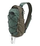 Borealis Sling Bag | Crossbody Bag with Water Repellent Finish, Adjustable Strap, Multiple Compartments, Tablet Sleeve, Duck Green/New Taupe Green, One Size