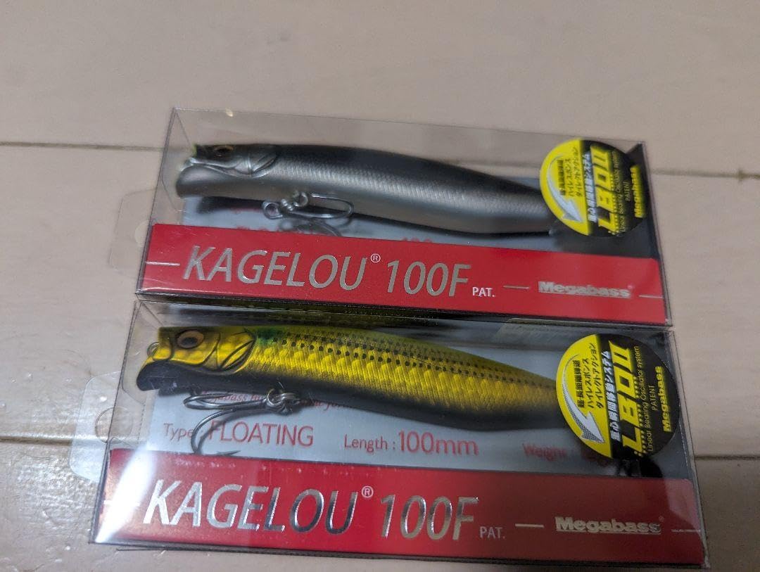 【入手困難・オリカラ】 ☆Megabass カゲロウ100F 2個セット Amazon.co.jp: メガバス カゲロウ100f オリカラ 2個 まとめ 限定