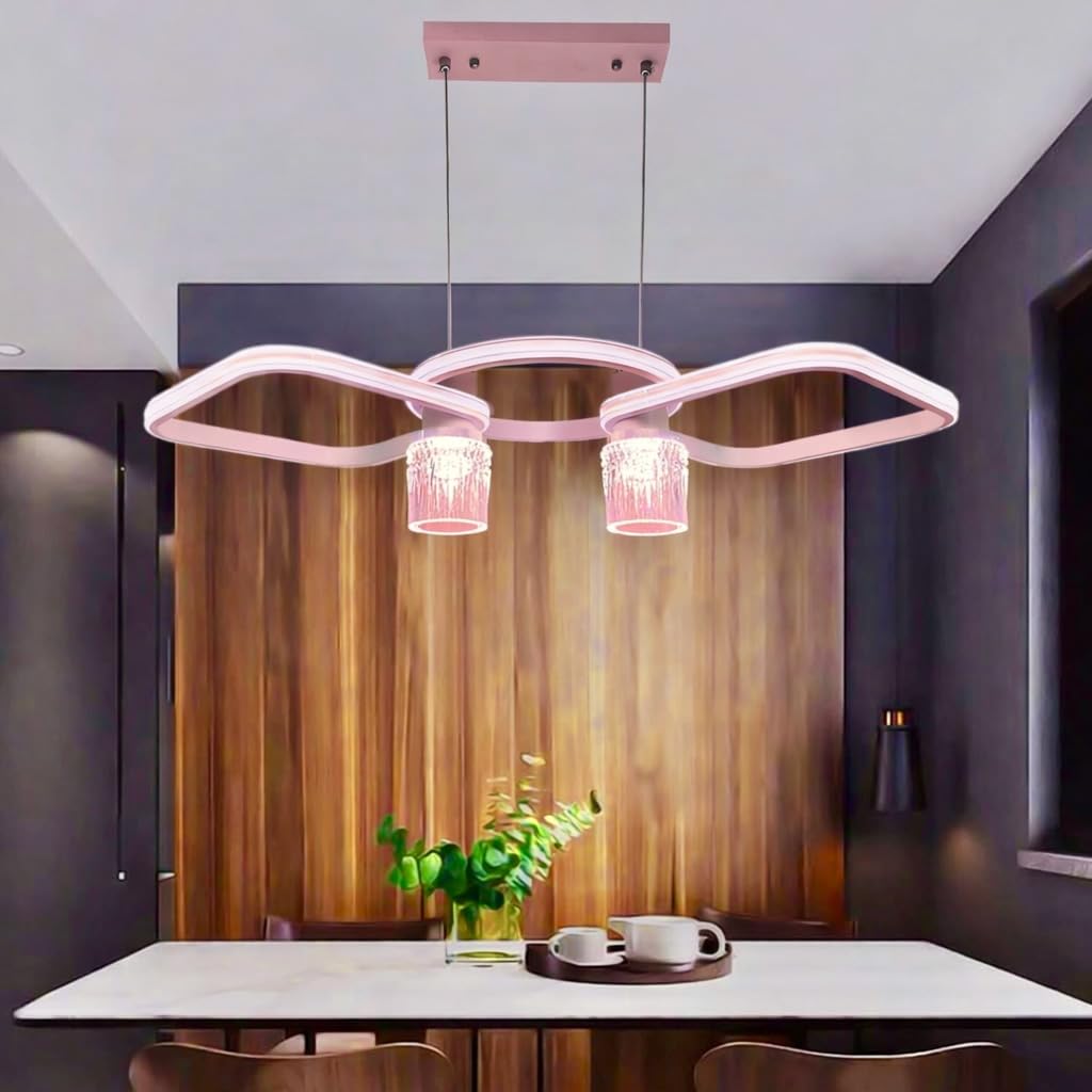BrightLyt LED Chandelier for Dining Table, Height-Adjustable Hanging Lamp for Breakfast Table, Hanging Light for Home Decoration-image-40