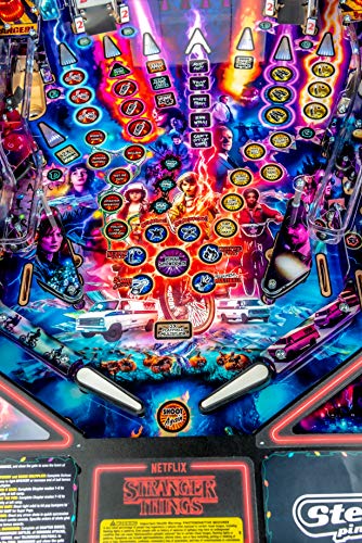 Stern Pinball Stranger Things Premium Arcade Pinball Machine - Thumbnail 6
