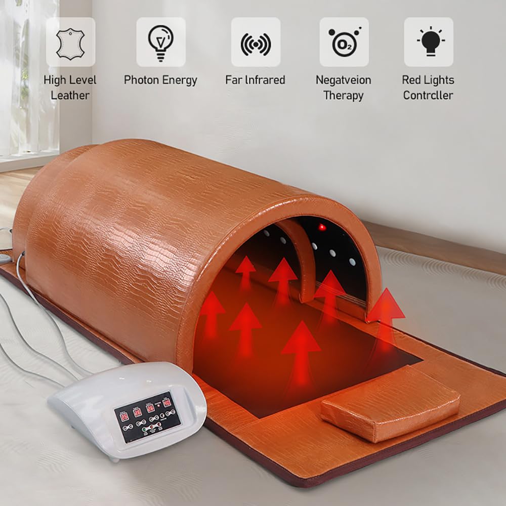 Sauna Domo profesional para relajación y nutrición de la piel, sauna de vapor con calor de 95 °C para la circulación sanguínea y antienvejecimiento, adecuada para uso doméstico y de salón