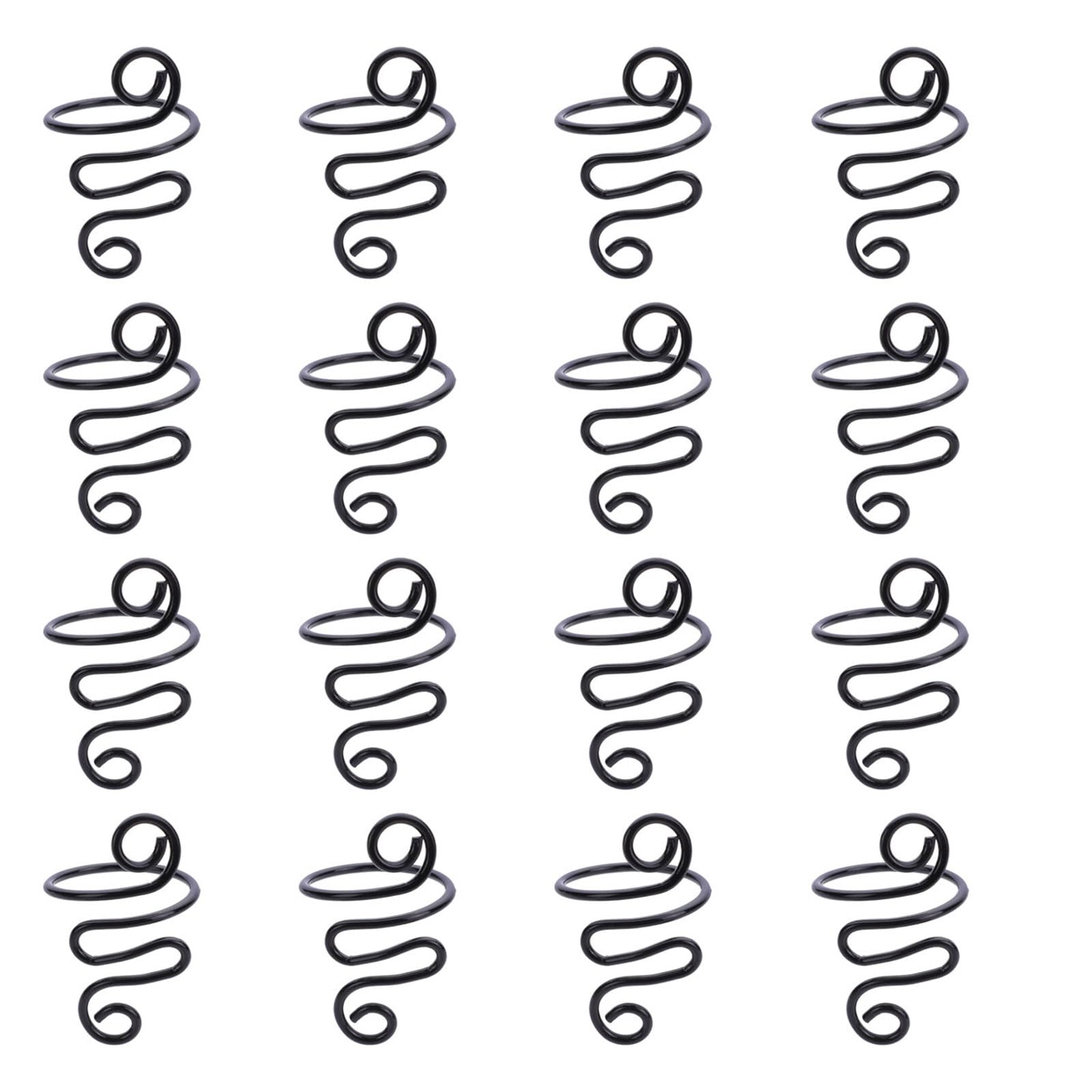 carotoe 20 Pcs Yarn Tension Rings Snake Shape Open Adjustable Crochet for Crocheting Knitting