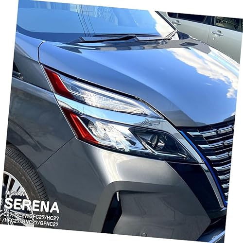 【松印】車種専用 アイラインフィルム T1 セレナ C27 GC27 GFC27 GNC27 GFNC27 HFC27 HC27 e-POWER ハイウェイスター ランディ SC27 SGC27 SGNC27 【 カラー:クリアレッド 】
