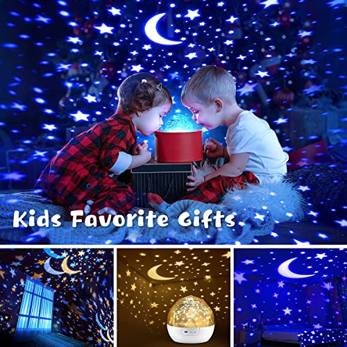 Solar System Projector Night Light For Kids, 360°Rotating + 5 Films Kids Night Light Projector, Space Decor Star Light Projector For Kids Room Decor, Planets Star Projector Planetarium Projector Lamp #TOP6