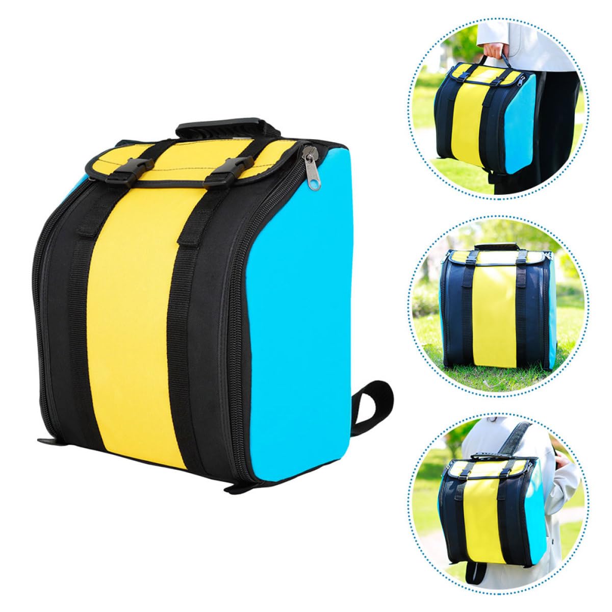 8 Bajos Bolsa para Acordeón de 22 Teclas, Mochila